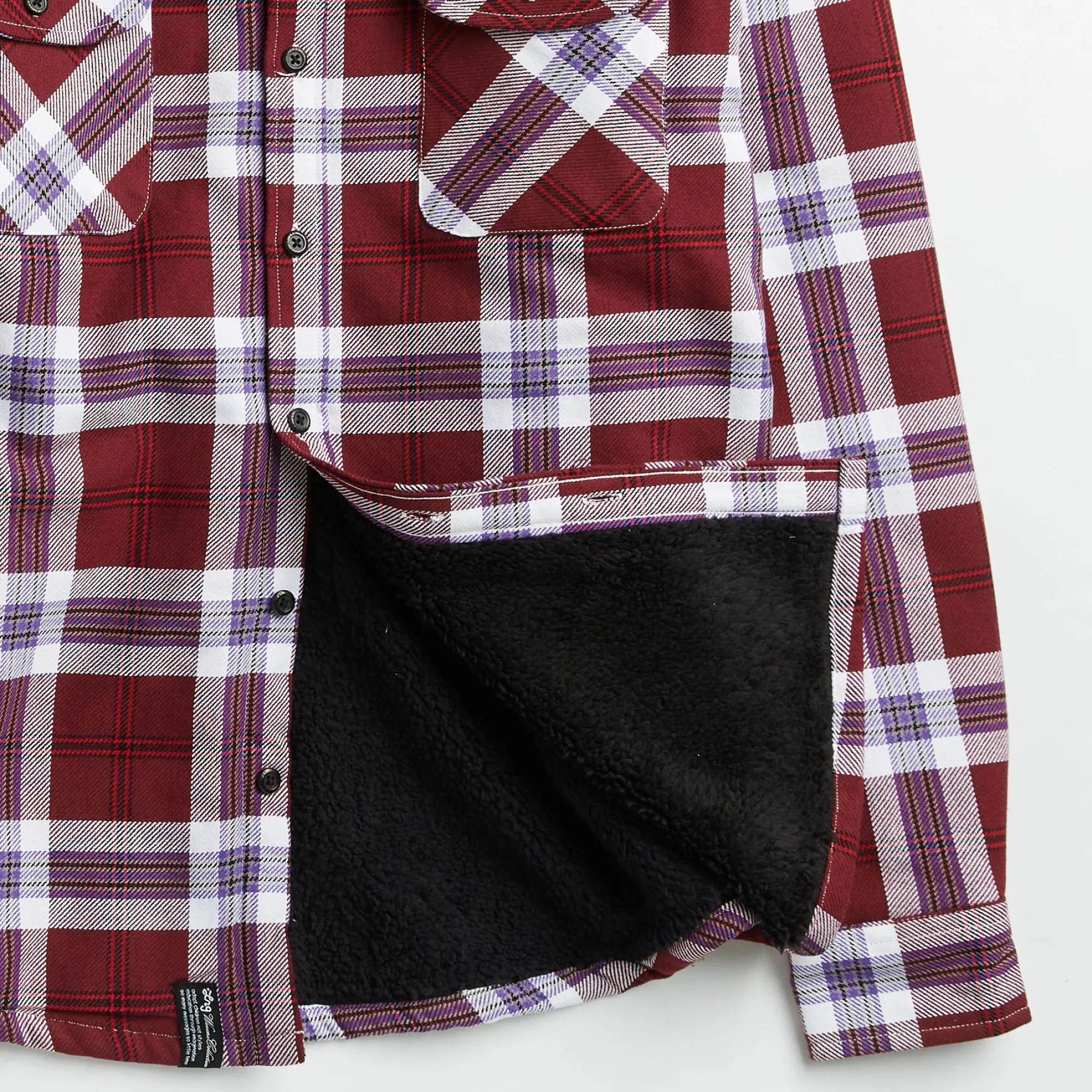LRG Faction Sherpa Lined Flannel>Men Outerwear