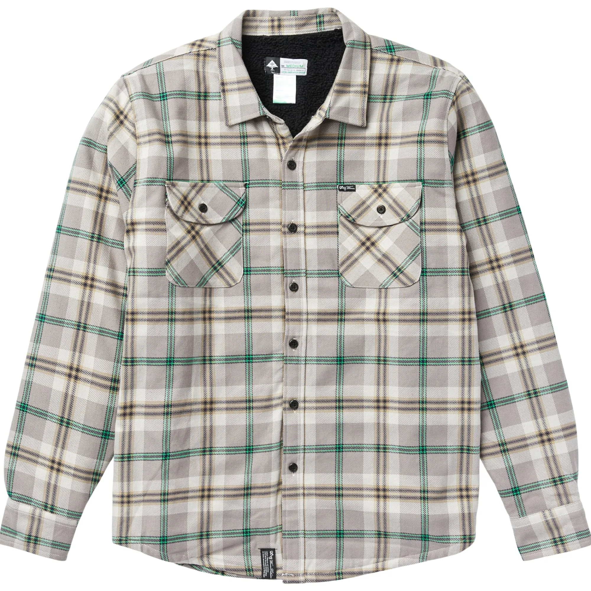 LRG Faction Sherpa Lined Flannel>Men Outerwear