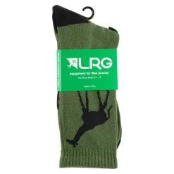 LRG Giraffe Crew Socks>Men Socks