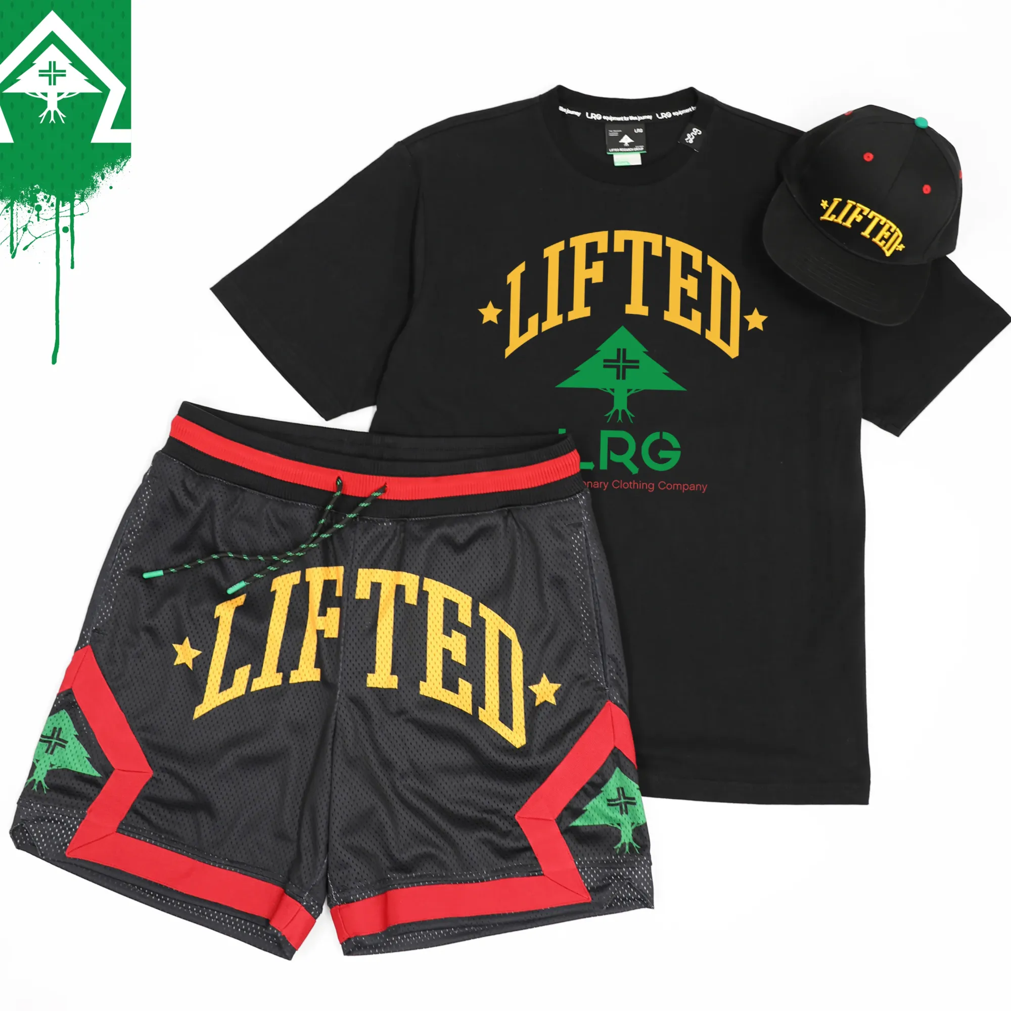 LRG Resolutionary Lifted Mesh Shorts>Men Shorts