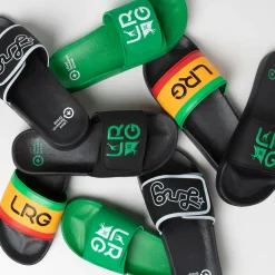 LRG Stacked Logo Slide Sandals>Men Slides